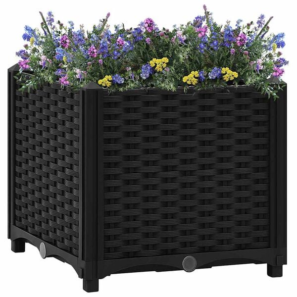 vidaXL Raised Bed 40x40x38 cm Polypropylene