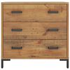 vidaXL Chest of Drawers 75x35x70 cm Solid Pinewood