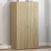 vidaXL File Cabinet Sonoma Oak 60x32x115 cm Engineered Wood