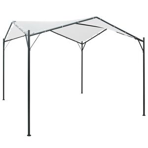 vidaXL Gazebo 3x3x2.6 m White 180 g/m²