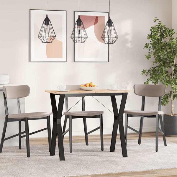 vidaXL Dining Table Legs Y-Frame 80x40x73 cm Steel
