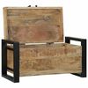 vidaXL Storage Chests Brown 60 x 30 x 30 cm Solid Mango wood