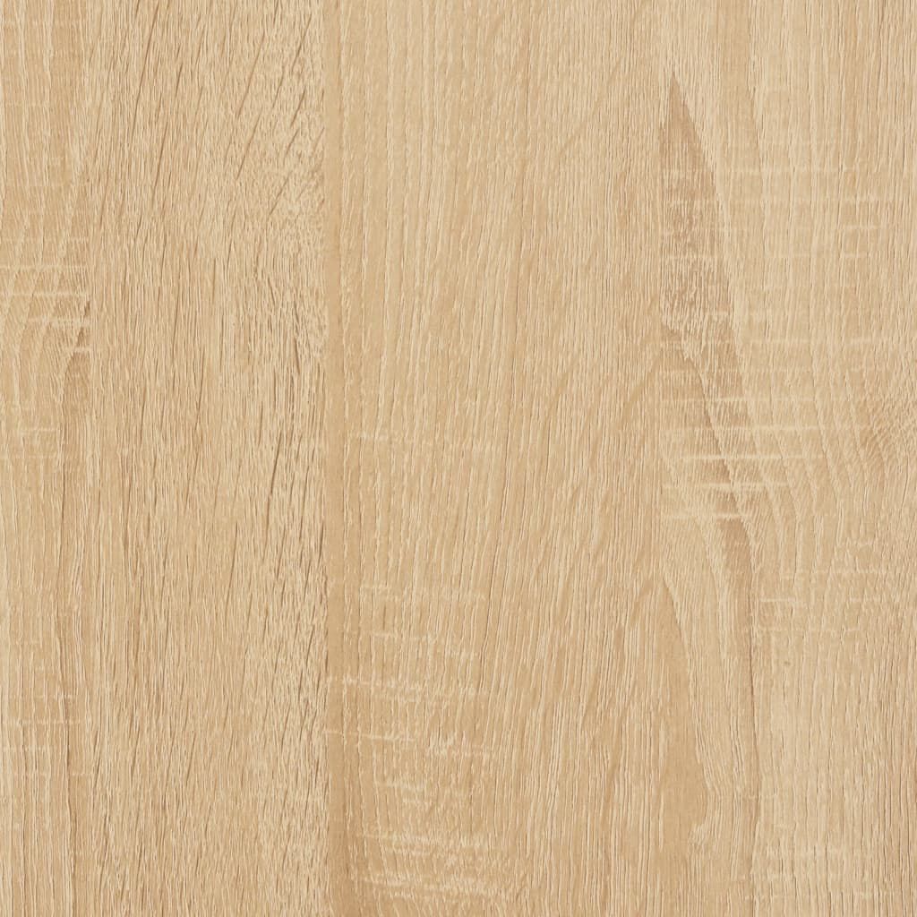 vidaXL Desk Sonoma Oak 90x50x74 cm Engineered Wood