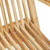 vidaXL 5 Piece Outdoor Dining Set Solid Teak Wood
