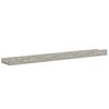 vidaXL Wall Shelves 2 pcs Concrete Grey 60x9x3 cm