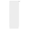 vidaXL Shoe Cabinet White 59x35x100.5 cm Engineered Wood