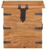 vidaXL Chest 40x40x40 cm Solid Acacia Wood