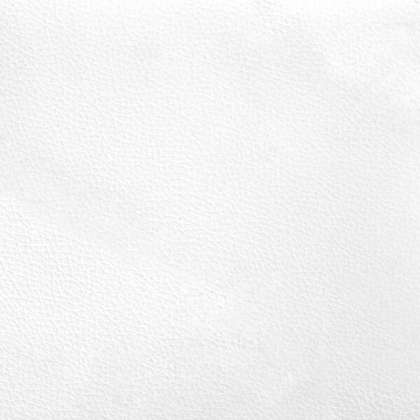 vidaXL Bed Frame "Viana" without Mattress White 100x203 cm Faux Leather