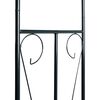vidaXL Garden Arch Dark Green 142x37x275 cm Iron