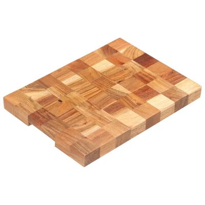 vidaXL Chopping Board 40x30x3.8 cm Solid Acacia Wood