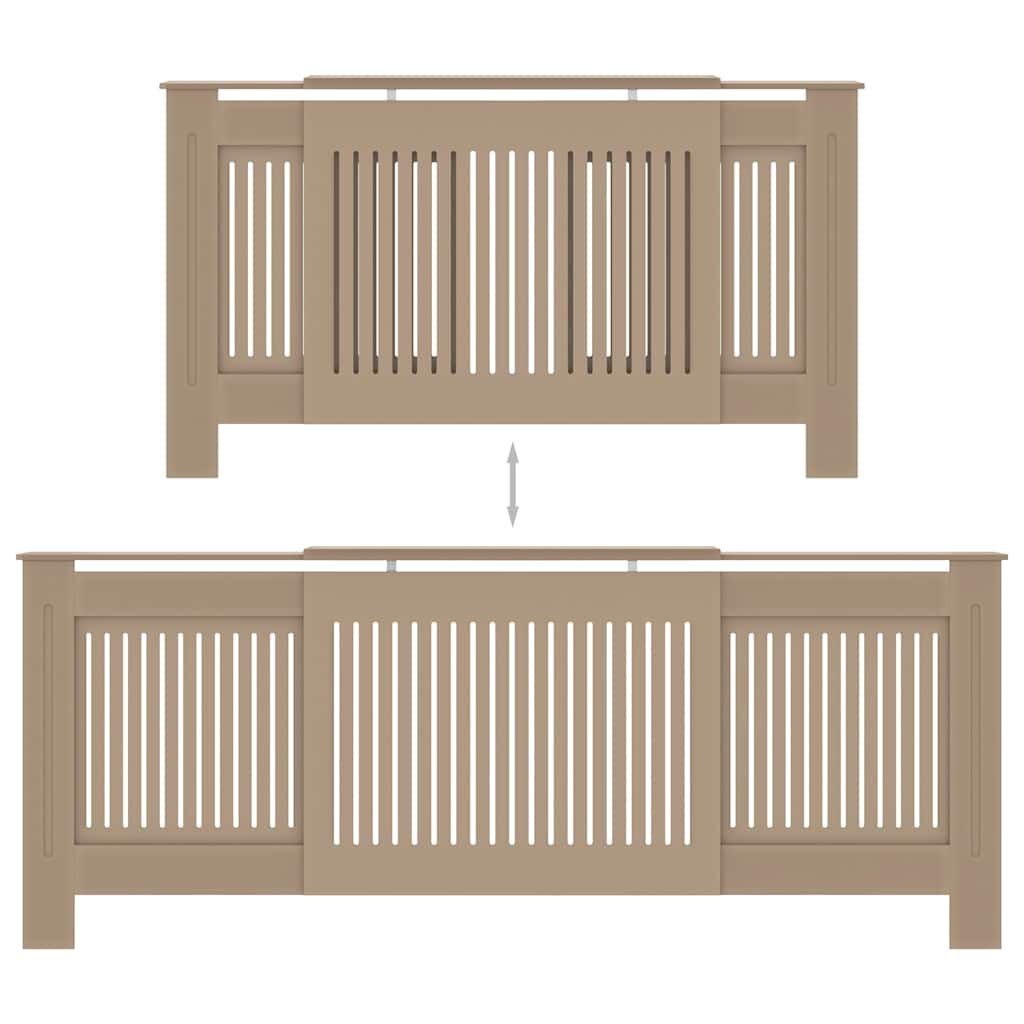 vidaXL MDF Radiator Cover 205 cm