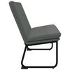 vidaXL Bench Dark Grey 100x75x76 cm Fabric