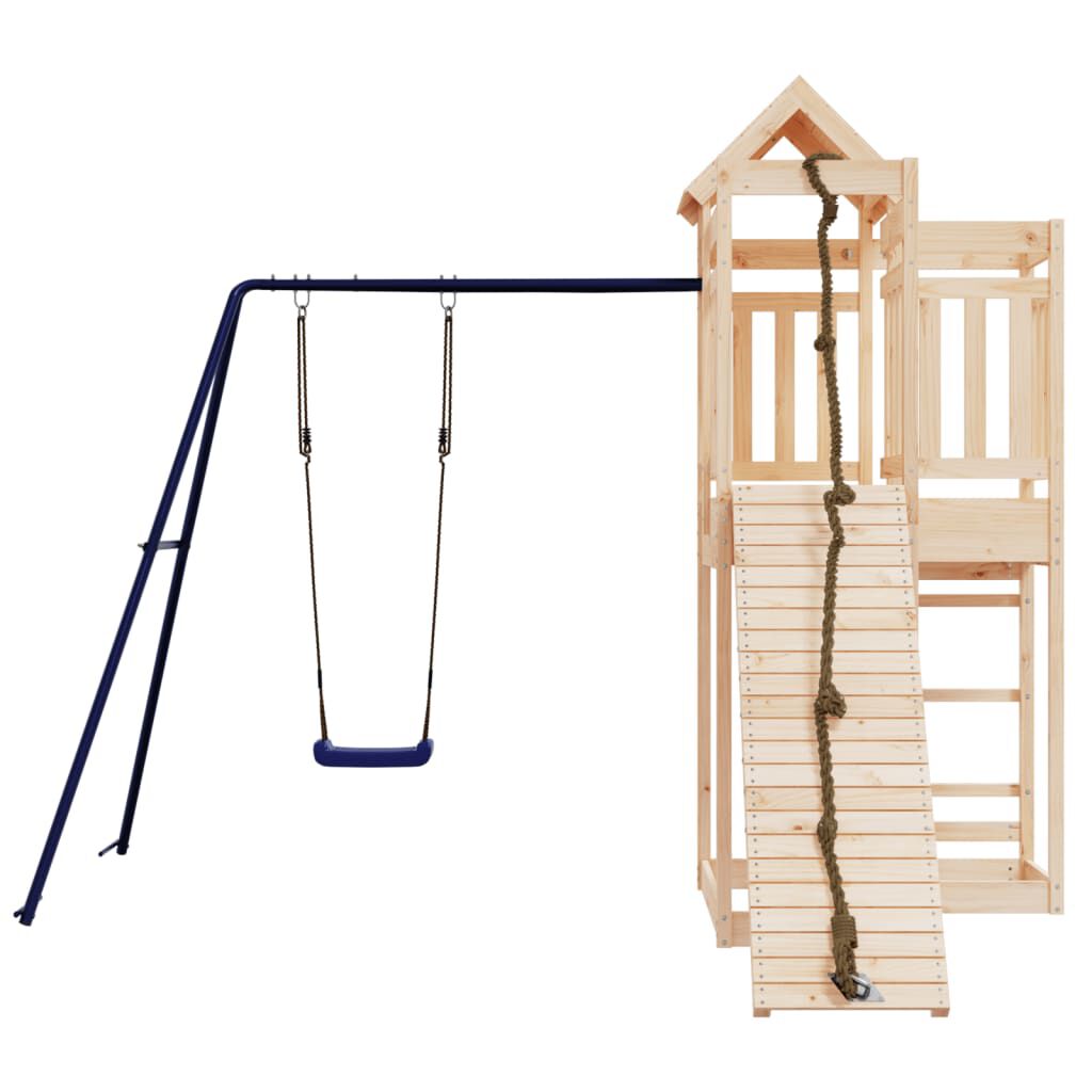 vidaXL Outdoor Playset Solid Wood Pine