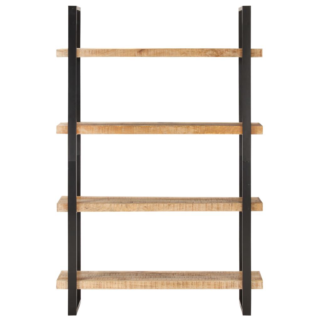 vidaXL 4-Tier Bookcase 120x40x180 cm Rough Mango Wood