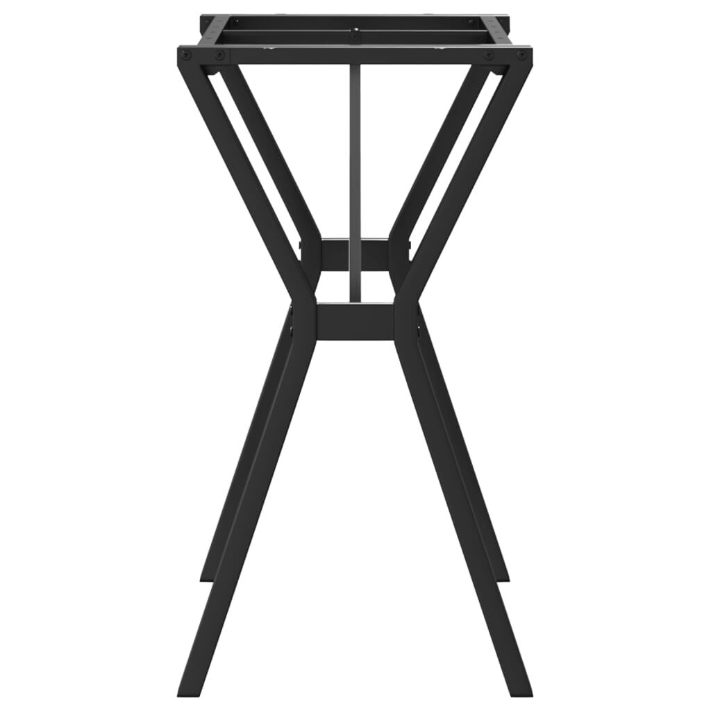 vidaXL Dining Table Legs Y-Frame 80x40x73 cm Steel
