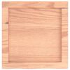 vidaXL Wall Shelf Light Brown 40x40x(2-4) cm Treated Solid Wood Oak