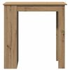 vidaXL Bar Table with Shelf Artisan Oak 102x50x103.5 cm Engineered Wood