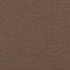 vidaXL Sofa 2-Seater Brown Faux Suede Leather