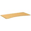 vidaXL Desk Top 110x55x1.5 cm Bamboo