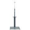 vidaXL Garden Shower Anthracite Wood