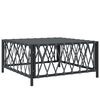 vidaXL 8 Piece Garden Lounge Set with Cushions Anthracite Steel