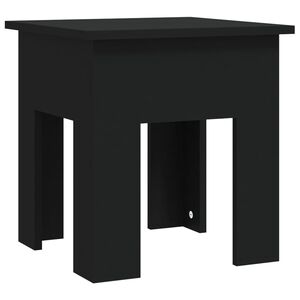 vidaXL Coffee Table Black 40x40x42 cm Engineered Wood