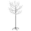 vidaXL Christmas Tree 120 LEDs Warm White Light Cherry Blossom 150 cm