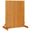 vidaXL Privacy Screen Brown 79.5 x 50 x 110 cm Solid Acacia Wood