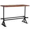 vidaXL Bar Set 7 Piece Solid Reclaimed Wood Multicolour