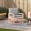vidaXL Garden Chair 57.5x63x76 cm Solid Wood Douglas