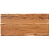 vidaXL Dining Table 110x50x76 cm Solid Wood Acacia