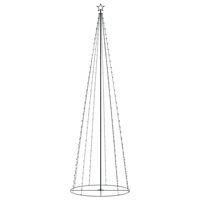 vidaXL Christmas Cone Tree 330 Warm White LEDs Decoration 100x300 cm