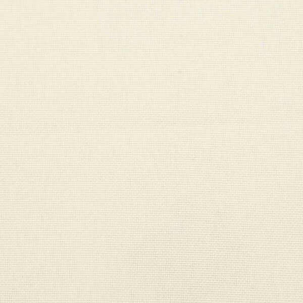 vidaXL Garden Bench Cushion Cream White 100x(50+50)x7cm Oxford Fabric