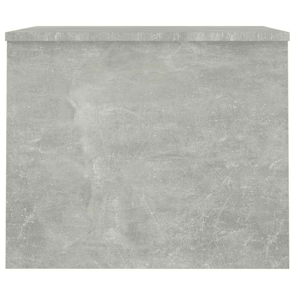 vidaXL Coffee Table Concrete Grey 80x50.5x41.5 cm Engineered Wood