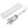 vidaXL Folding Anchor with Rope Silver 2.5 kg Malleable Iron