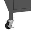 vidaXL Storage Cabinet Anthracite 60x35x56 cm Steel