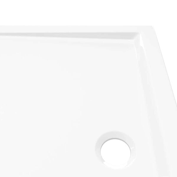vidaXL Rectangular ABS Shower Base Tray 80x100 cm