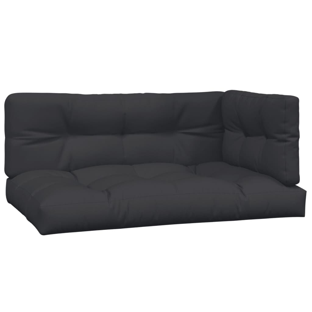 vidaXL Garden Pallet Corner Sofa with Cushions Solid Wood Acacia