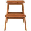 vidaXL 2 Step Stool 40x38x50 cm Solid Wood Acacia