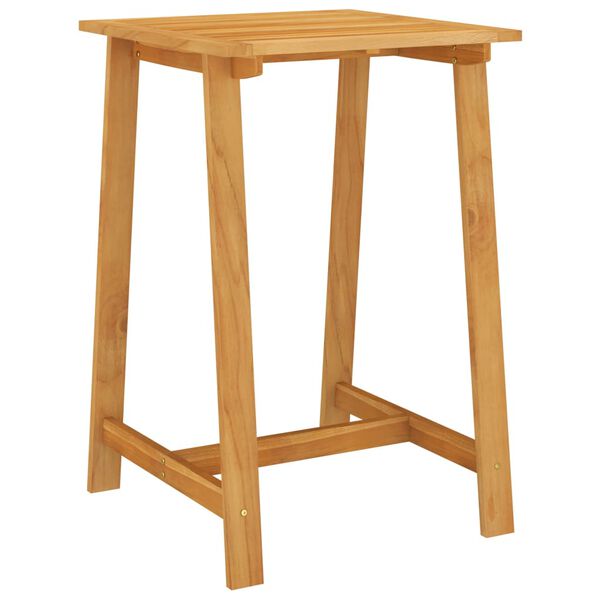 vidaXL 5 Piece Outdoor Bar Set Solid Acacia Wood