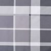 vidaXL Pallet Cushion Grey Check Pattern 120x80x12 cm Fabric