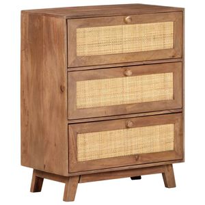 vidaXL Sideboard 61x35x76 cm Solid Mango Wood