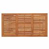 vidaXL 5 Piece Garden Bar Set Brown Solid Wood Acacia and Poly Rattan