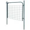 vidaXL Garden Fence Gate 100x100 cm Green