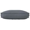 vidaXL Cushion Anthracite 70 x 40 x 12 cm Oxford Fabric