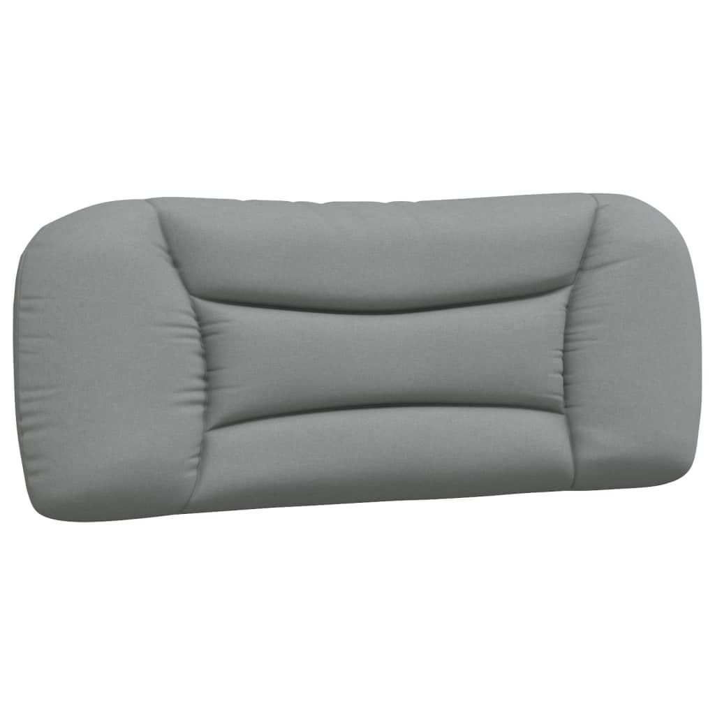 vidaXL Headboard Cushion "Hvar" Light Grey 100 cm Fabric