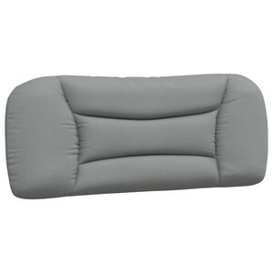 vidaXL Headboard Cushion "Hvar" Light Grey 100 cm Fabric