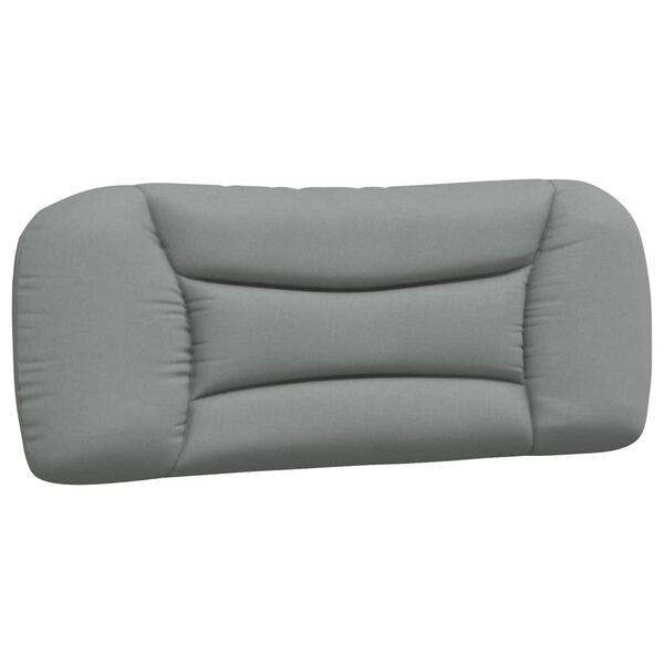 vidaXL Headboard Cushion "Hvar" Light Grey 100 cm Fabric