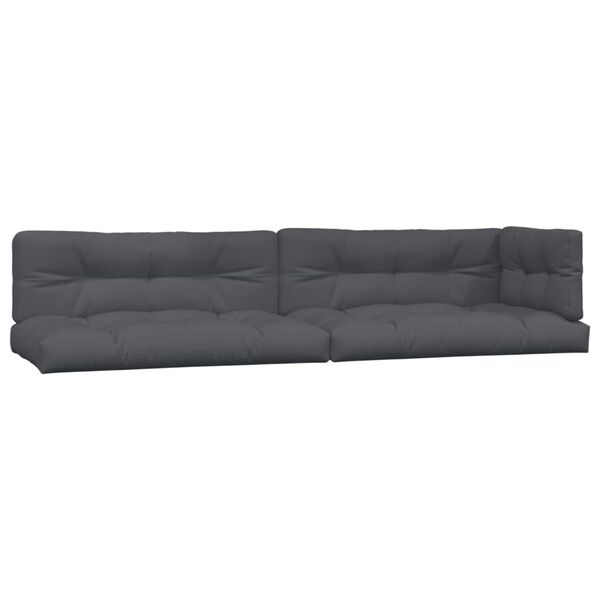 vidaXL 5 Piece Garden Pallet Sofa Set with Cushions Solid Wood Acacia