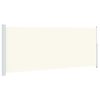 vidaXL Patio Retractable Side Awning 200x500 cm Cream